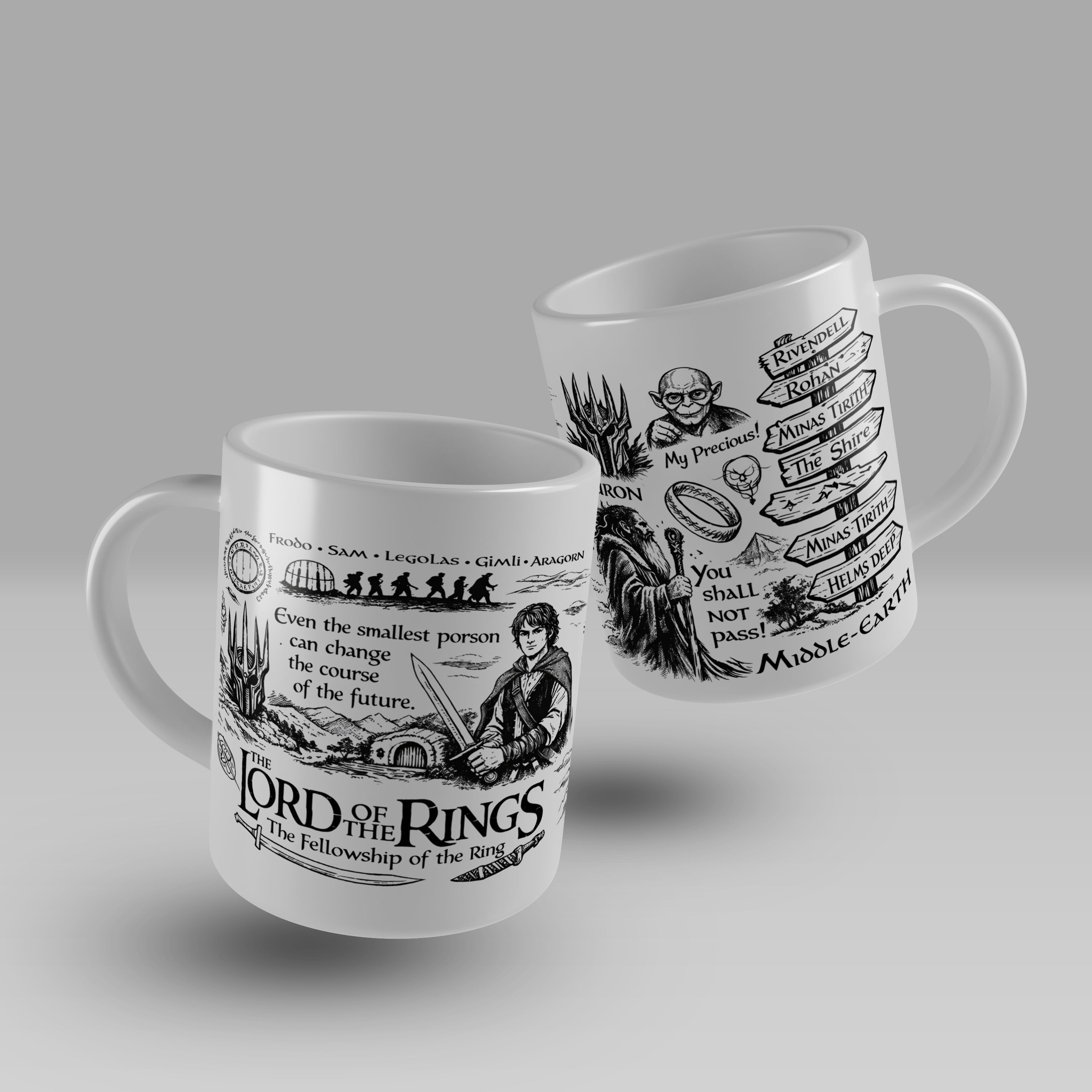 Yüzüklerin Efendisi Mug